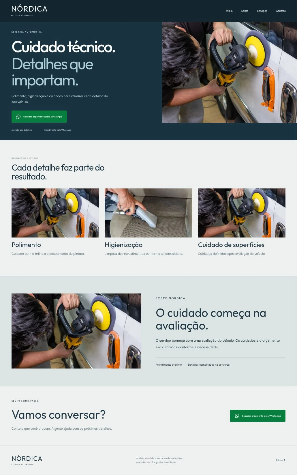 Estética automotriz — Ordenador
