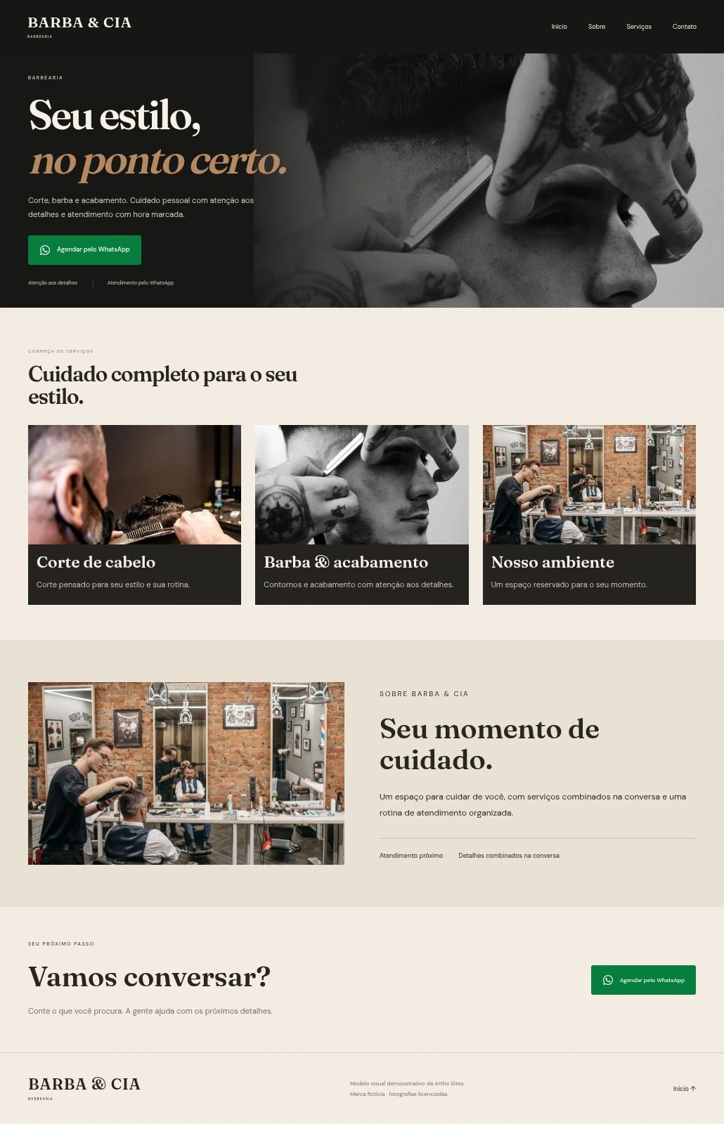 Barbería — Ordenador