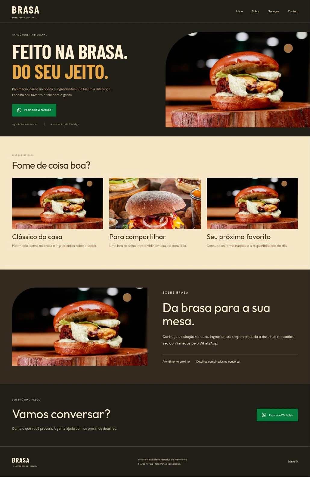 Hamburguesería — Ordenador